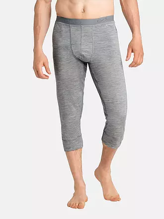 ODLO | Herren Unterziehhose Natural 100% Merino Warm 3/4 | 